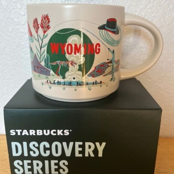 Starbucks NEW 2024 Release Discovery Series WYOMING 14oz Mug - Picture 1 of 6